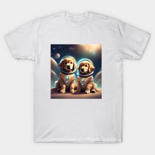 Dreamy Space Pups! T-Shirt